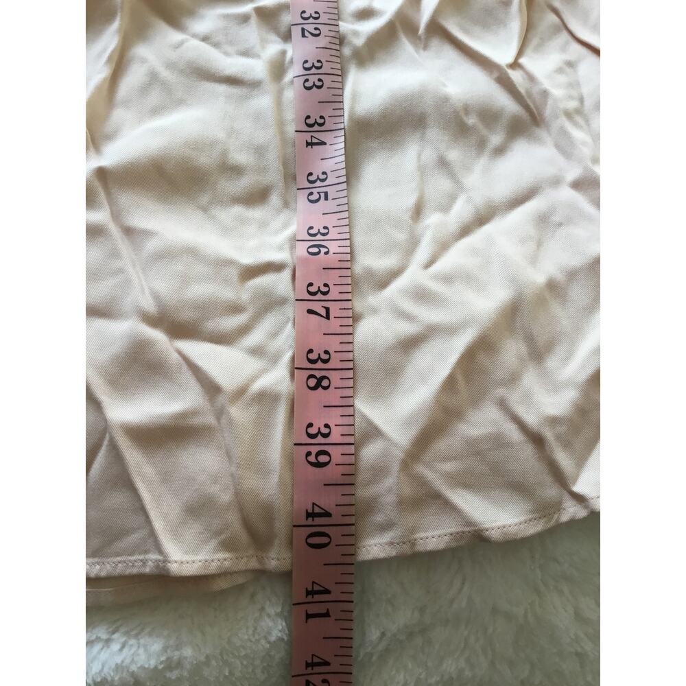 Uniqlo Pink Rayon Long-Sleeve Shirt Dress - Picture 16 of 16